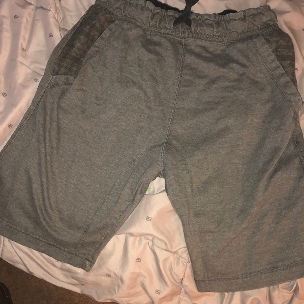 Grey sweat shorts